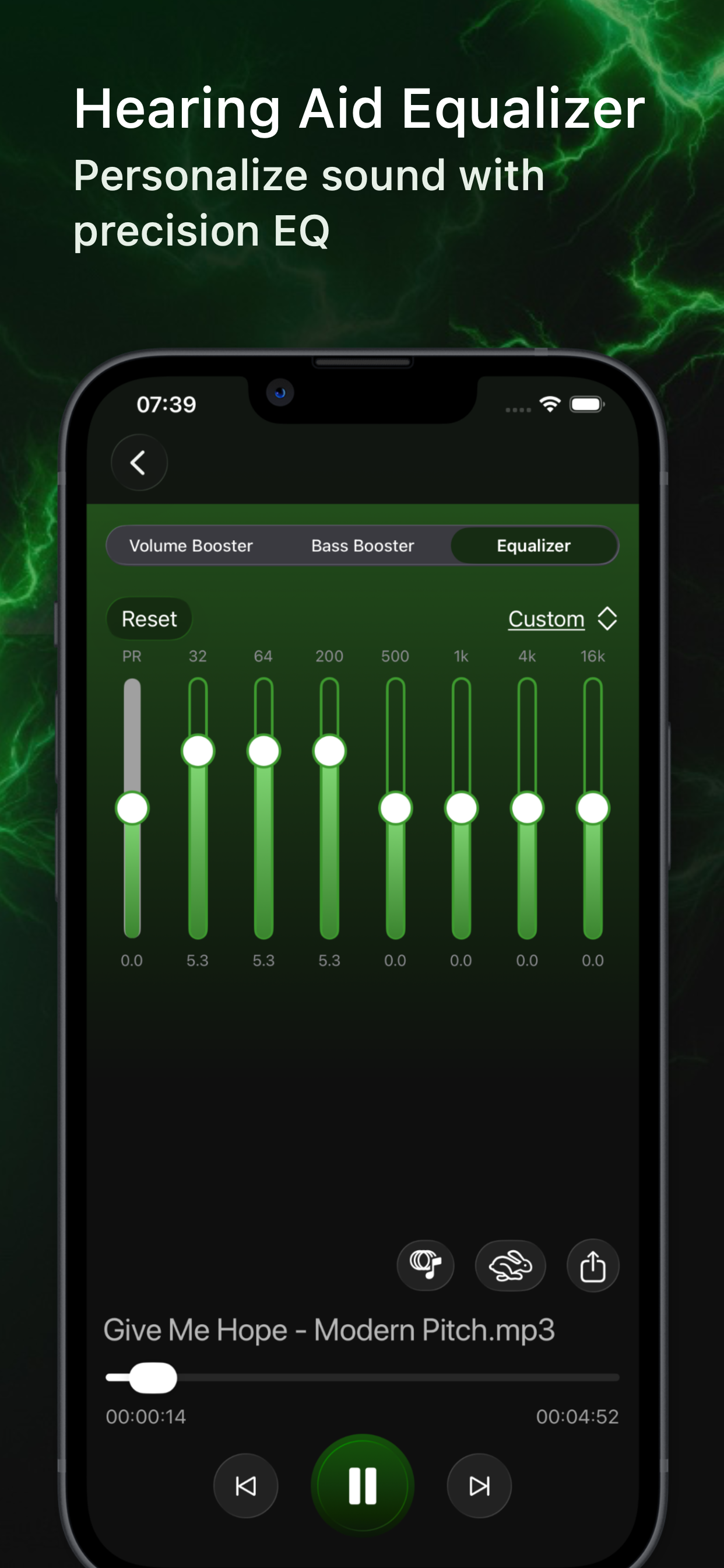 AI song generator feature